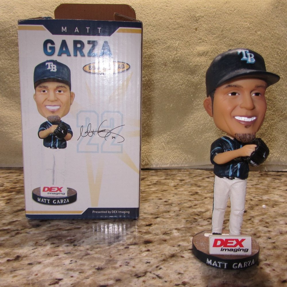 Tampa Bay Rays Garza bobblehead